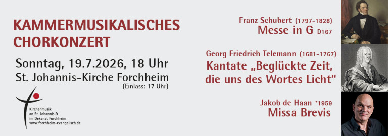 Kammermusiklisches Chorkonzert