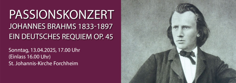 Passionskonzert am 13.04.2025 in St. Johannis