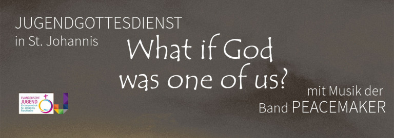 Herzliche Einladung zum Jugendgottesdienst in St. Johannis am 15.3.2026