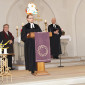 Vikar Henrik Kurth stellt sich im Gottesdienst vor. Bildrechte: Chr. Jauck