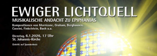 Musik und Wort zu Epiphanias am 6.1.2026
