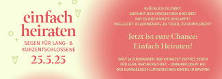 einfach heiraten - 25.05.2025