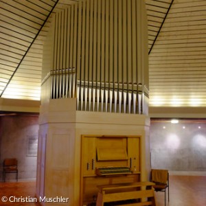 Heintz-Orgel in der Christuskirchre (Quelle: Christiane Muschler)