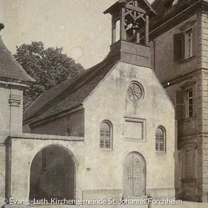 Außenansicht Gereonskapelle (Quelle: Evang.-Luth. Kirchengemeinde St. Johannis Forchheim)