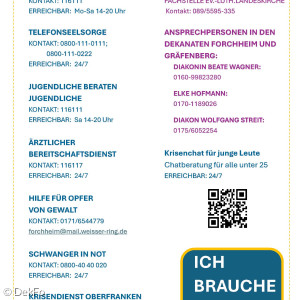 Hilfe im Notfall