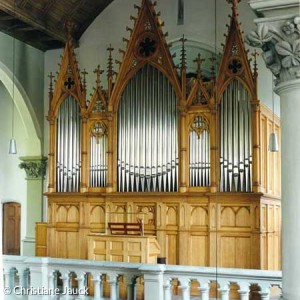 Orgelgehäuse seit 2002 (Quelle: Christiane Jauck)