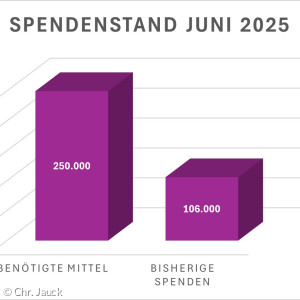 Spendenstand Juli 2025